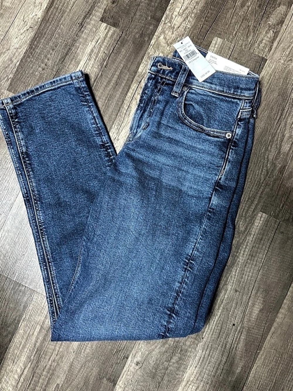 American Eagle Stright Jeans Blue Size 0 NWT